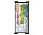 WhiteCoat Clipboard® Trifold - Black Food Industry Edition